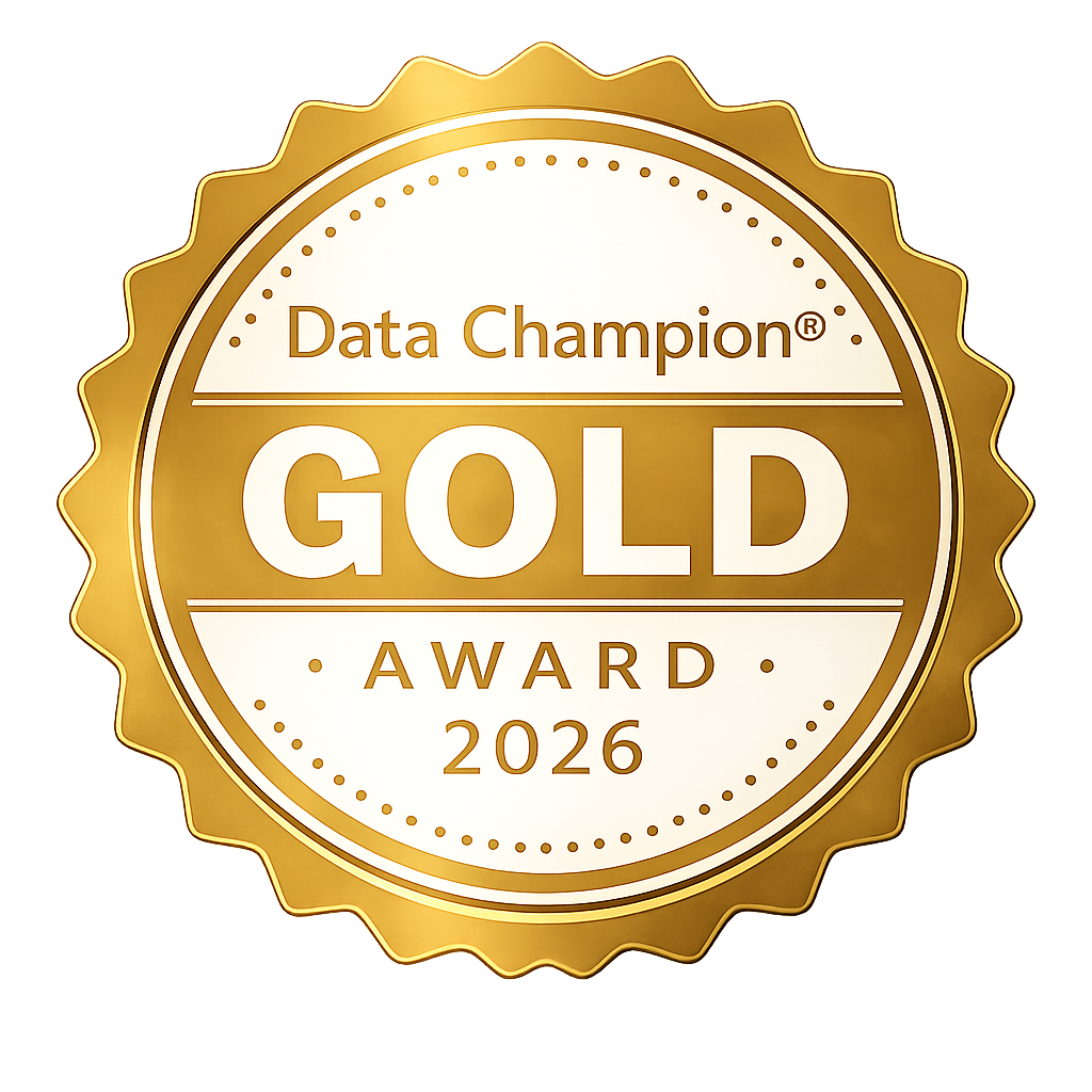 Data Champion Gold Award